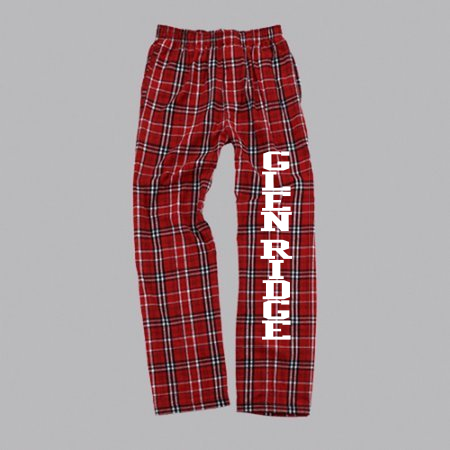 GR Flannel Pajamas on the Spiritwear Store